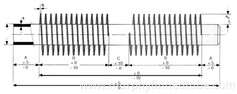 High Frequency Welded Fin Tube